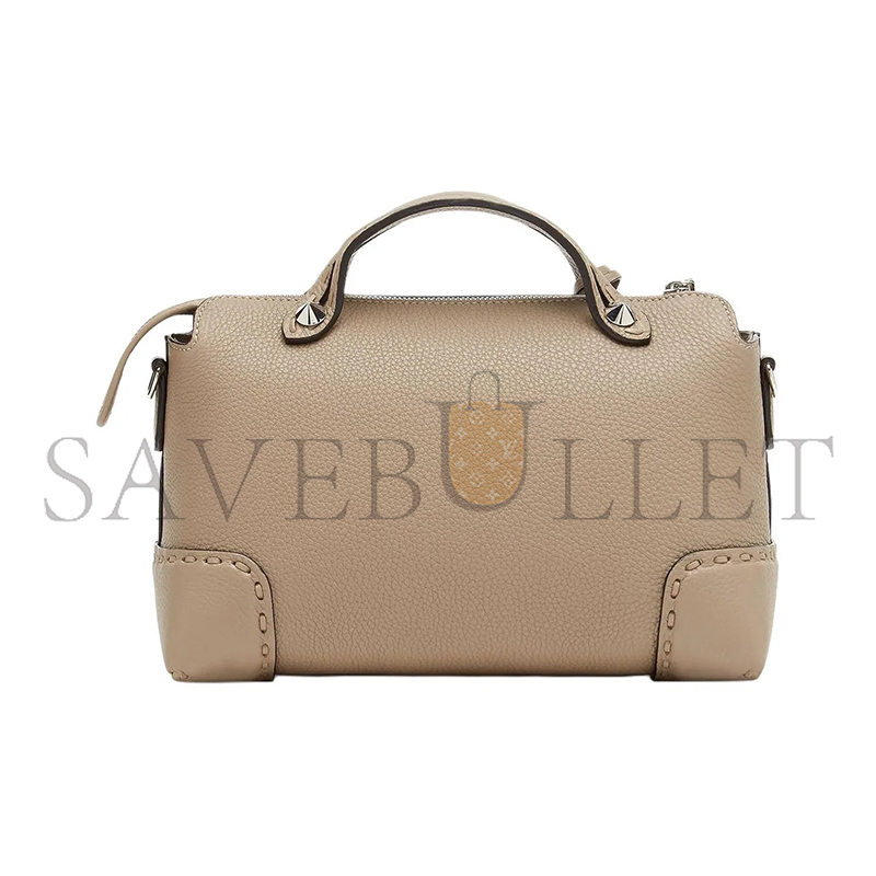 FENDI BY THE WAY LEATHER MEDIUM SELLERIA BAG DOVE GRAY 8BL146ARBBF04Y9 (27*15*13cm)